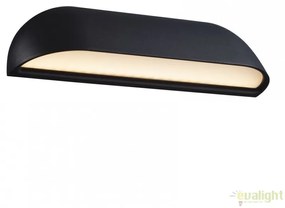 Aplica de perete LED pentru iluminat exterior cu protectie IP44 FRONT 26 neagra 84081003 DFTP