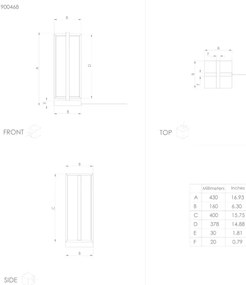Lampă LED de masă dimabilă SIBERIA LED/15,5W/230V Eglo 900468 + telecomandă