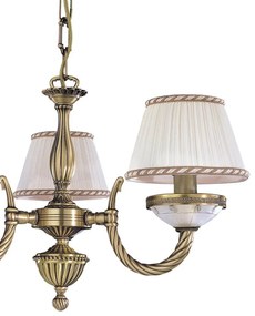 Candelabru din alama 3 brate design italian 4660