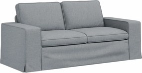 vidaXL Canapea Gri deschis 182 x 80 x 82 cm țesătură