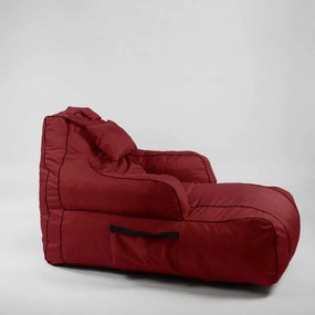 Fotoliu Player, Material impermeabil - Rosu