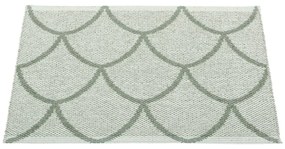 Covor pentru exterior și interior verde 70x50 cm Kotte Army Sage – Pappelina