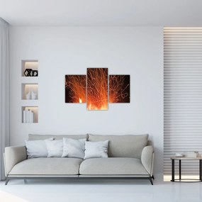 Tablou cu focul (90x60 cm)