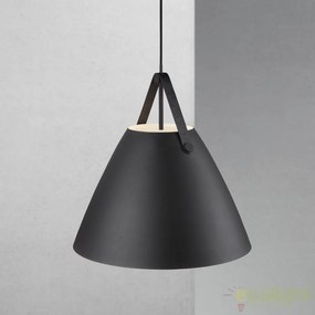 Lustra / Pendul design nordic Strap 48 negru 84353003 DFTP