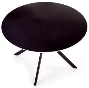 Set masa rotunda Avelar ø120 cm + 4 scaune K333 gri