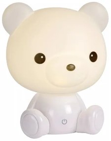 Lucide 71590/03/31 - LED Veioză de noapte copii DODO LED/3W/230V ursuleț alb