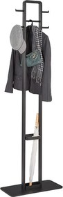 Cuier pom DENIS, negru, metal, 56x28x180 cm