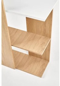 Birou COZYRA, stejar/alb