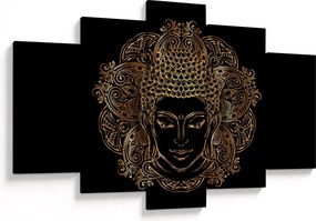 Tablou - Buddha auriu (150x105 cm)