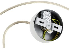 Lustră pe cablu Argon 8443 PIAVA 1xE14/7W/230V alb