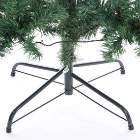 Deuba Brad artificial de Craciun 150 cm + sir de lumini