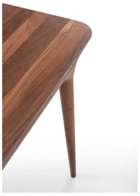 Masă de dining din lemn de nuc 90x180 cm Fawn – Gazzda