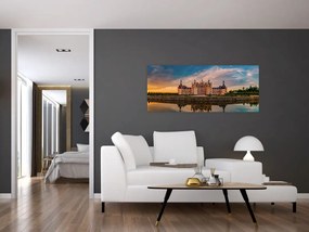 Tablou cu castel (120x50 cm)