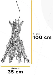 Lustră pe cablu AGAR 1xE27/22W/320V ONLI