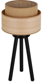Brilagi - Lampă de masă MONTANA BOHO 1xE27/15W/230V maro/negru