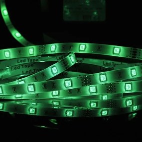 Bandă LED RGB dimabilă 5m LED/18W/12V IP20 + telecomandă