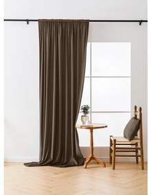 Draperie opacificanta maro VELVET 140x270 cm Agatat: Rejansa
