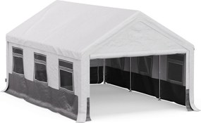 Blumfeldt Party Haven, cort, 598 x 386 x 300 cm, rezistent la intemperii, cadru din oțel, ușor de asamblat, cu pereți laterali