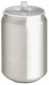 Organizator de baie argintiu pentru dischete demachiante din oțel inoxidabil Austin – iDesign