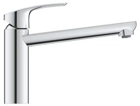 Baterie bucatarie Grohe Eurosmart crom cu pipa medie