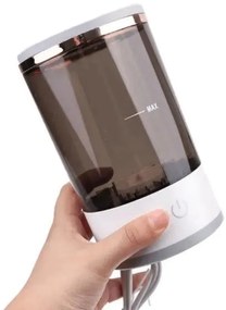 Aparat curatare pensule de machiaj Vivva Brushnista, 2in1, Design compact, USB, Alb
