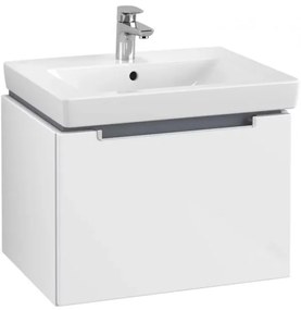 Dulap baza suspendat, Villeroy&amp;Boch Subway 2.0, 58.7x45.4x42cm, alb lucios, A68700DH