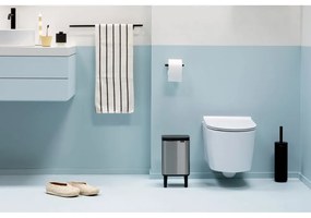 Coș de gunoi argintiu mat din oțel 4 l Bo Hi – Brabantia