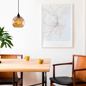 Lustră pe cablu GOLD 1xE27/40W/230V