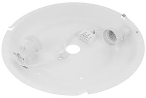 Plafonieră CLEO 2xE27/24W/230V d. 30 cm neagră