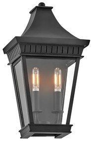 Aplică de exterior Hinkley HK-CHAPEL-HILL7-MB CHAPEL HILL 2xE14/40W/230V IP44