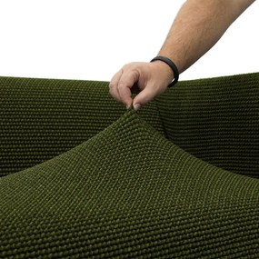 Huse care se întind foarte bine NIAGARA verzi taburet (40 - 60 cm)