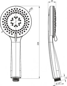 Arnika Para dus NQA_D41K finisaj titanium