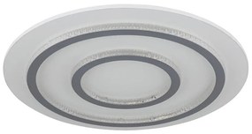 Globo JAYDEN 48042-60W - Plafonieră LED dimerizabilă 60W/230V, Ø 55 cm, albă + telecomandă