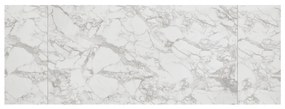 MIRABELLE-MASA BLAT DREPTUNGHIULAR CERAMICA ALB - PICIOR METALIC BRONZ 180 cm/90 cm