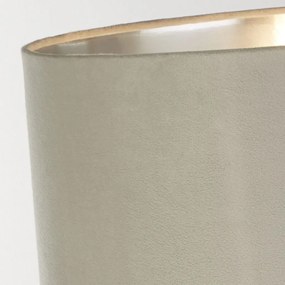 Veioza/Lampa de masa design modern Scarborough, nickel, gri