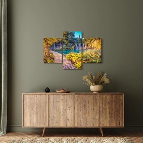 Tablou - Lacurile Plitvice, Croația (90x60 cm)