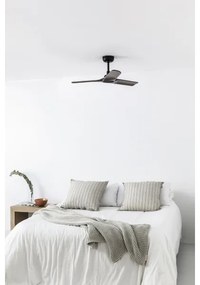 FARO 33806WT - Ventilator de tavan HEYWOOD S lemn/negru pr. 90 cm WT + DO