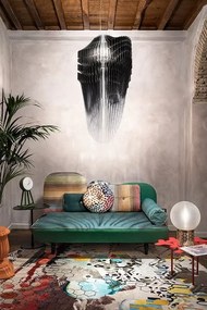 Lustra design Art Deco realizata manual Avia L Black Fade