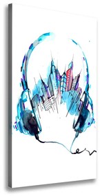 Tablouri tipărite pe pânză City Music