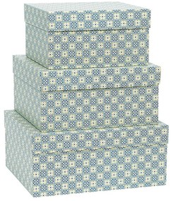 Cutii de cadouri 3 buc. Quadrilobe – Kartos