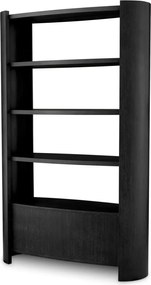 Raft LUX Furnir Stejar Gri Carbune, Splendora