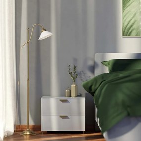 Lampadar din alama cu brat reglabil Sofia