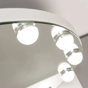 Oglindă LED dimabilă pentru machiaj Brilagi HOLLYWOOD LED/12W/230V 3000/4000/6500K