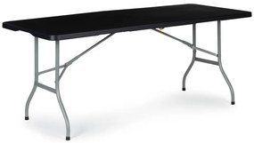 Masă de catering de grădină pliabilă 180 cm - negru