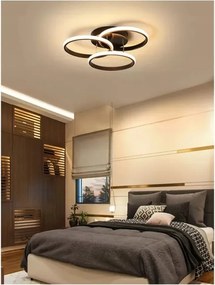 Plafonieră LED 38W/230V, neagră