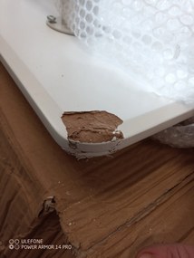 OFERTA Masa de dining alb BERGEN 140x80 cm III calitatea