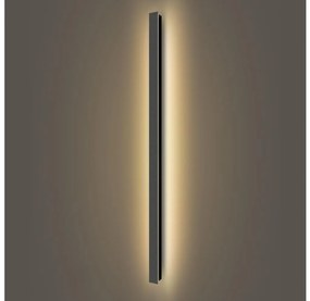 Brilagi - Aplica de perete LED pentru exterior LINEAR, 32 W, 230 V, 3000 K, IP65, negru