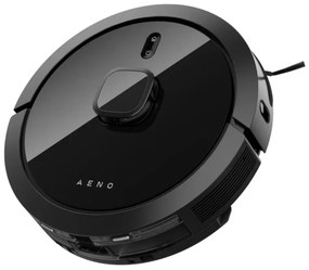 Aspirator robotic AENO ARC0007S, 4000Pa, 5200 mAh, 300 m2, Cartografiere, Wi-Fi, Comenzi vocale, Autonomie până la 250 min, Negru