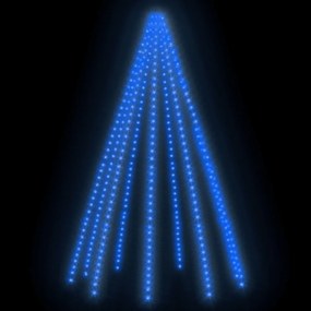 Instalatie brad de Craciun cu 400 LED-uri, albastru, 400 cm 400 cm, Albastru, 1, 400 cm