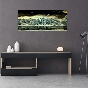 Tablou suprafeței de apă (120x50 cm)